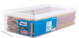 Vidal - pestrobarevné kyselé pásky 8,5g x 200ks