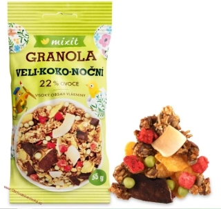 Veli-koko-noční granola do kapsy 55g - DMT 21.10.2025