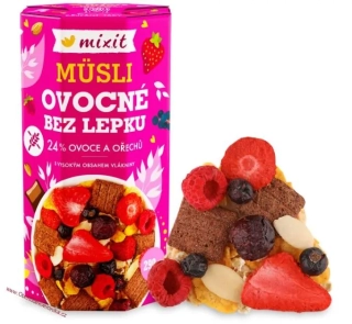 Ovocné müsli bez lepku 290g