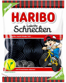 Haribo Lakritz Schnecken veggie 175g 