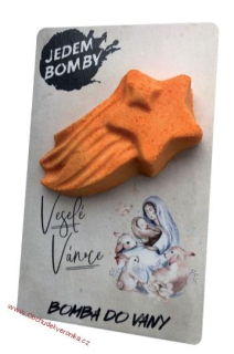 Šumivá pěnivá bomba do koupele 66 g – kometa