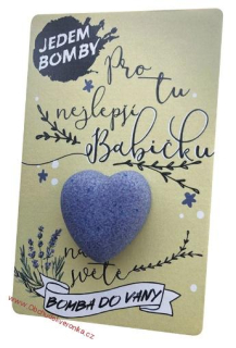Šumivá pěnivá bomba do koupele 30 g – babička