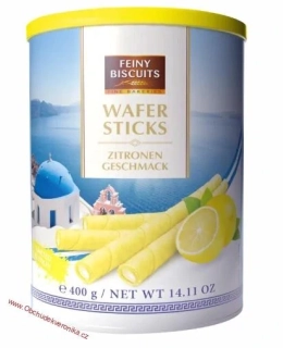 Feiny Biscuits wafers  sticks zitronen 400g