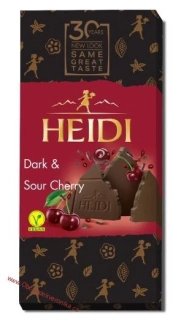 Heidi Dark Sour Cherry 80g