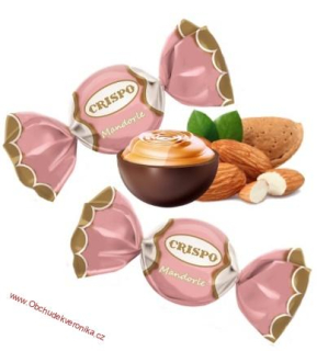 Crispo Pralines Mandorla 200g - volně váženo