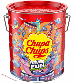 Chupa Chups plechovka 150ks x 12g
