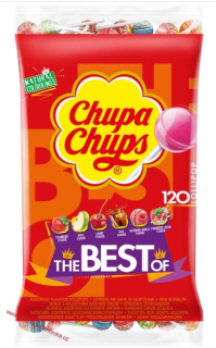 Chupa Chups 'The Best Of' - lízátka 12g x 120 Ks