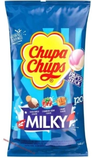 Chupa Chups Milky  - lízátka 12g x 120ks 
