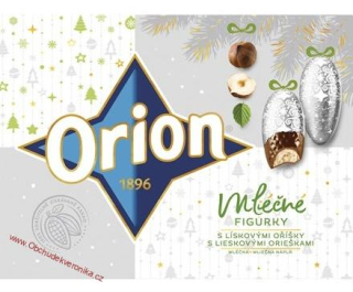 Orion Krémové figurky s lískovými oříšky 315g - DMT 04/2025