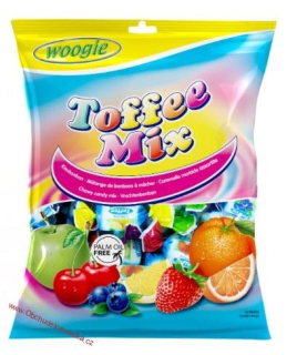 Woogie Toffee Mix ovocné žvýkací bonbóny 160g 