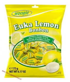 Woogie Euka Lemon bonbóny s eukalyptem a citrónem 175g