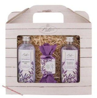 Kosmetická sada pro ženy – La Provence – sprchový gel 100ml, vlasový šampon 100 ml, mýdlo 30g