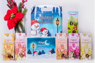 Vánoční box čajových medvídků + krteček 6x50g - DMT 07/2026