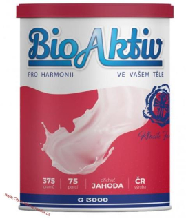 Bioaktiv klasik family Jahoda 375g