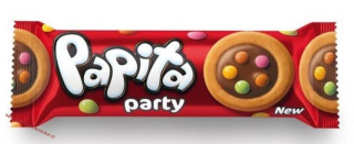 Ozmo Papita Party Sušenka s mléčnou čokoládou 63g 