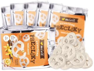 Mixit preclíky do kapsy - Bílá čokoláda a vanilka 70g 