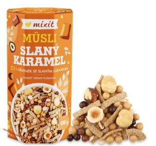 Pečený Mixit - Slaný karamel 490g