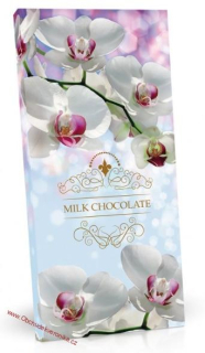 Orchidej - Mléčná čokoláda 100g