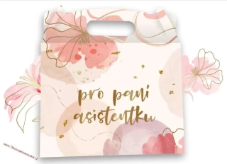 DÁRKOVÝ BOX PRO PANÍ ASISTENTKU ZLATÝ