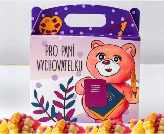 DÁRKOVÝ BOX PRO PANÍ VYCHOVATELKU MEDVÍDEK