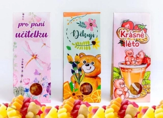 DĚKOVNÝ BALÍČEK PRO PANÍ UČITELKU 3x 50g
